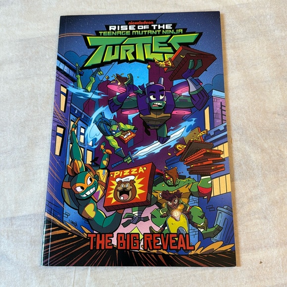 Nickelodeon Other - 🍀2/10.00🍀 Rise of the Teenage Mutant Ninja Turtles: the Big Reveal, like new